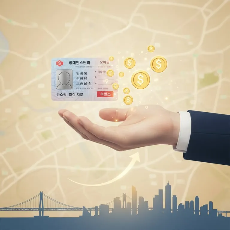 운전면허 반납 지원금 인천 신청방법 사용처