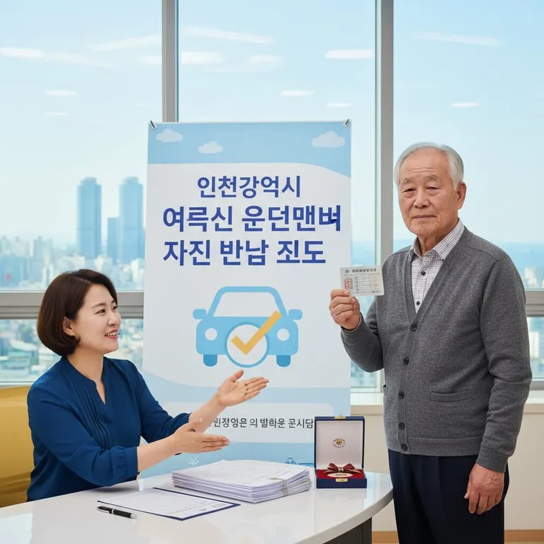 인천광역시 어르신 운전면허 자진 반납 제도란 무엇일까요?